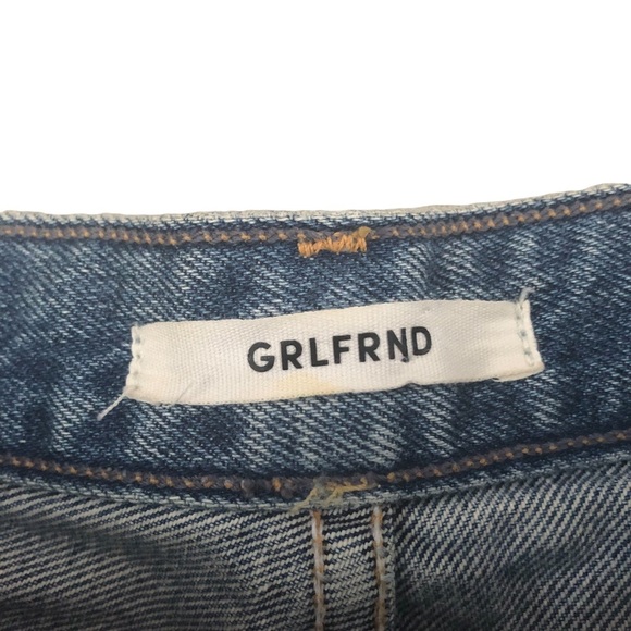 GRLFRND Cindy High-Rise Cut Off Short in Nobody Does it Better - Picture 3 of 16